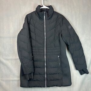 London Fog Women's Puffer Jacket Coat Black without hood Size Large